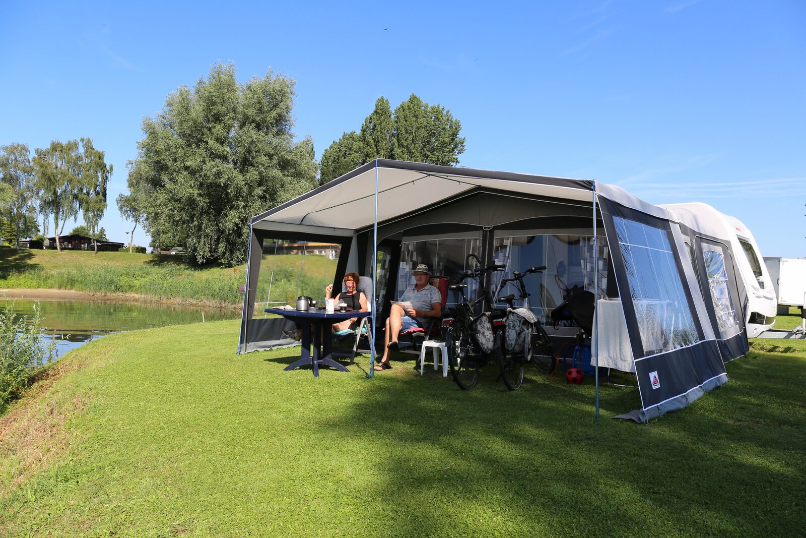Camping pitch IJsselweide Tent