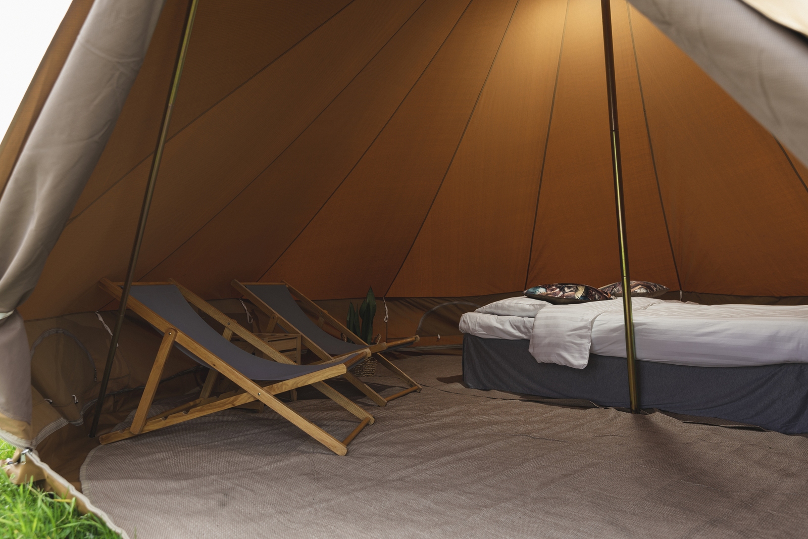 Pop-up glamping: Belltent | 6 pers.