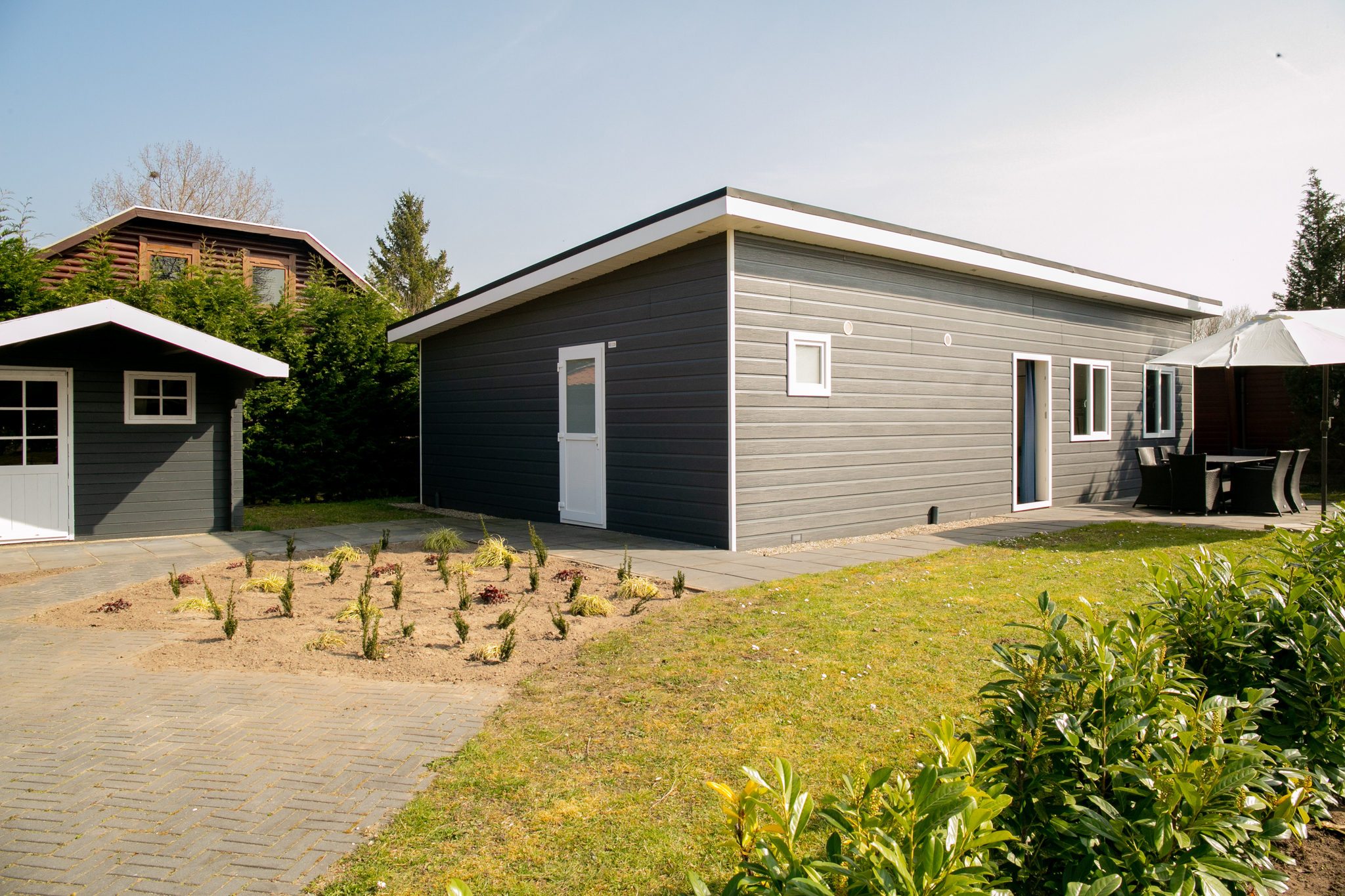 Vrijstaand chalet voor 6 personen, volledig uitgerust.