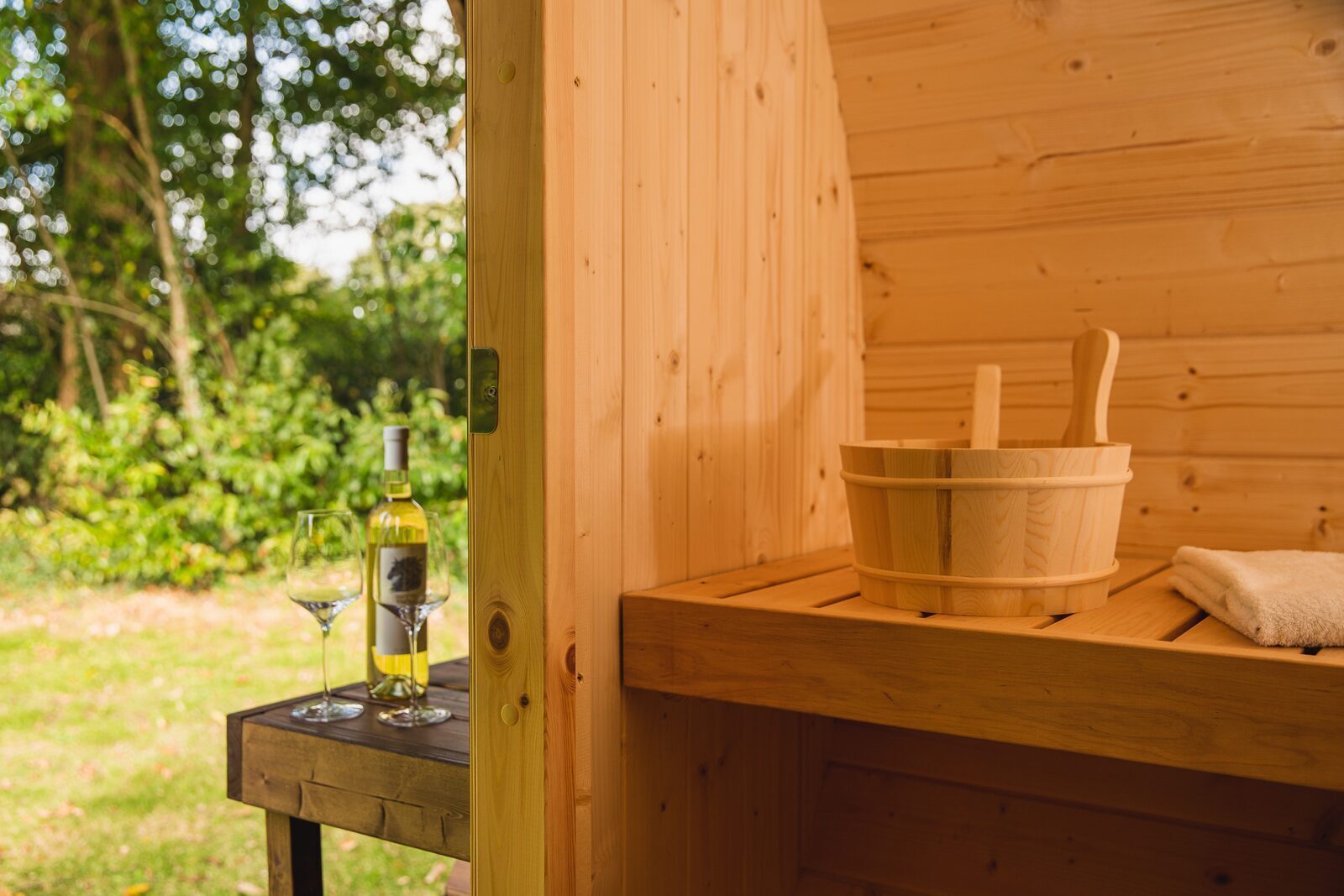 Kinderbungalow boerderij met sauna I 6 personen