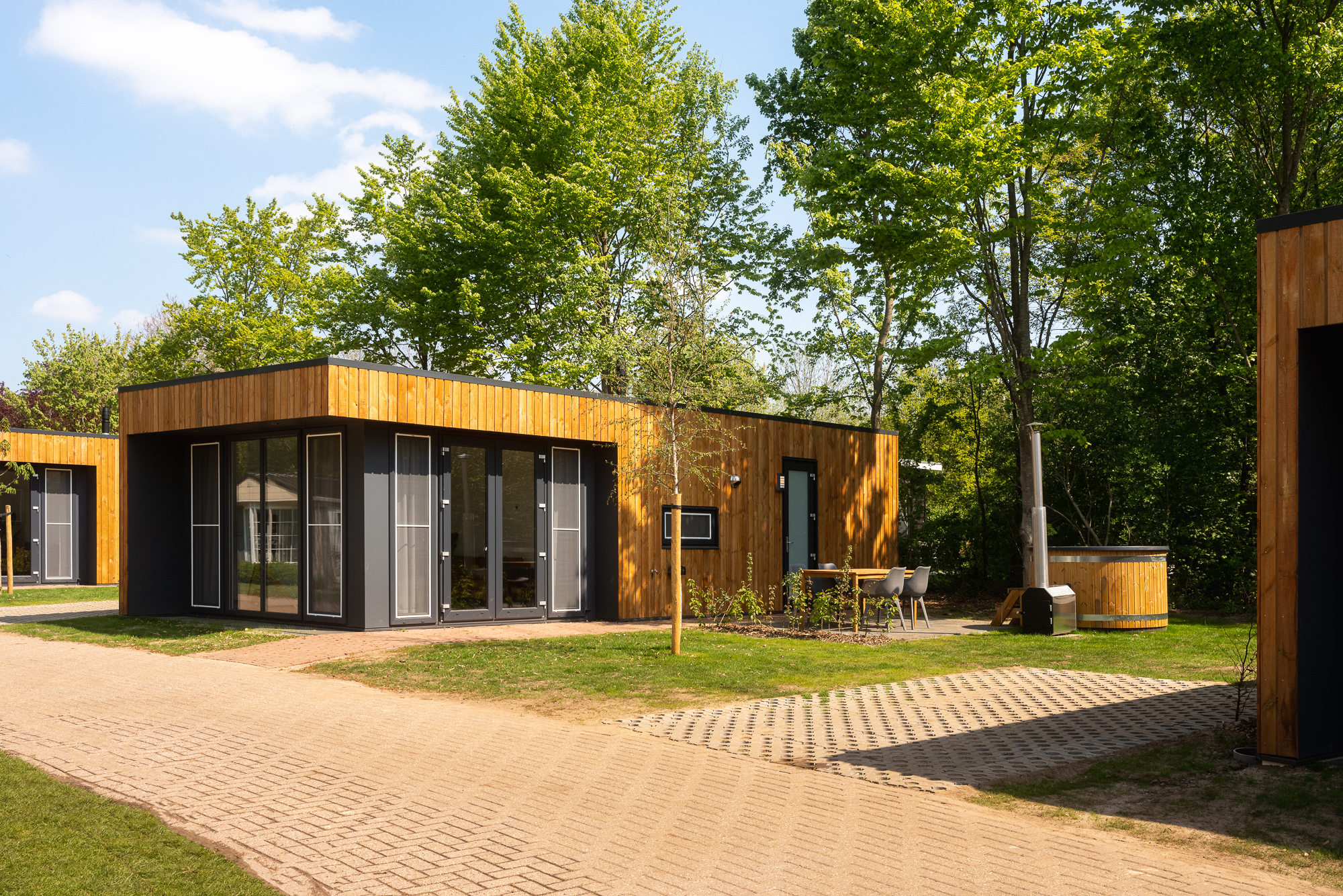 Happy Oak Lodge with hottub | 4 p. afbeelding