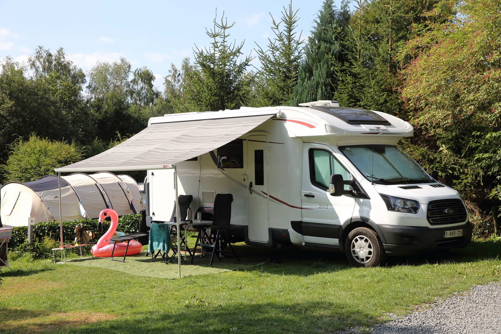 Emplacement pour motorhome