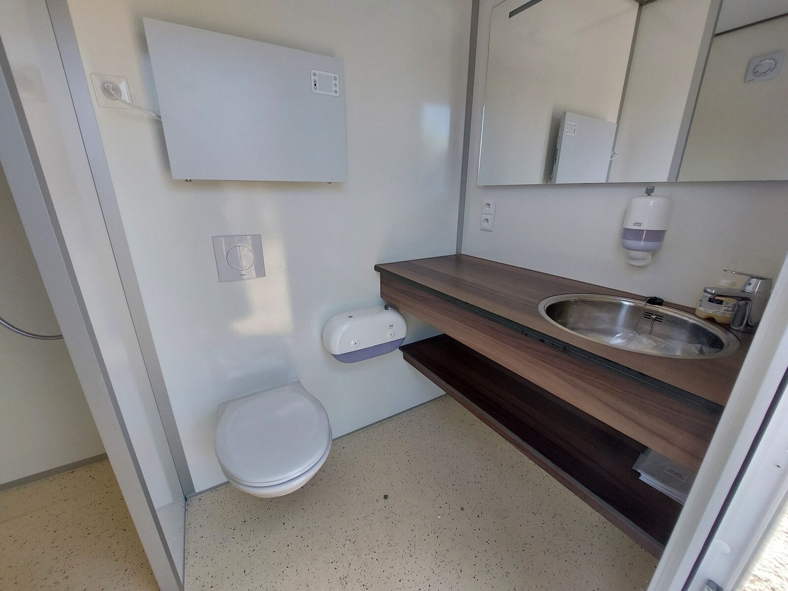Comfortplaats XL met privésanitair - 150 m²