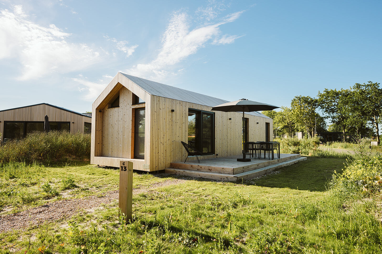 Gloednieuwe accommodatie: uit het juiste hout gesneden!