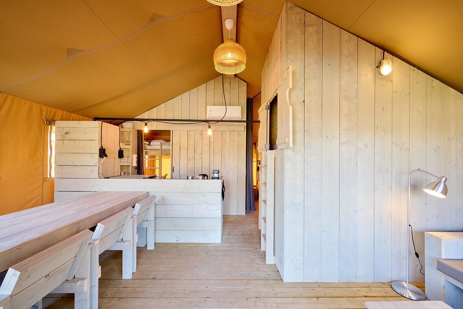 Campingplatz 't Geuldal | Villatent Cottage | 6 pers.