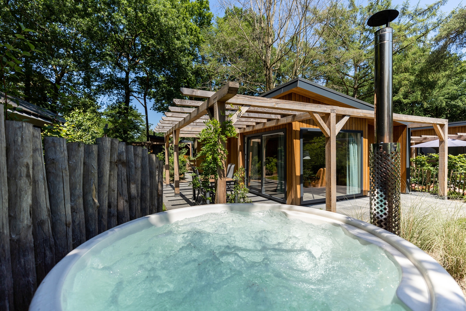 Heide Lodge Eco 4 persons with Hot tub