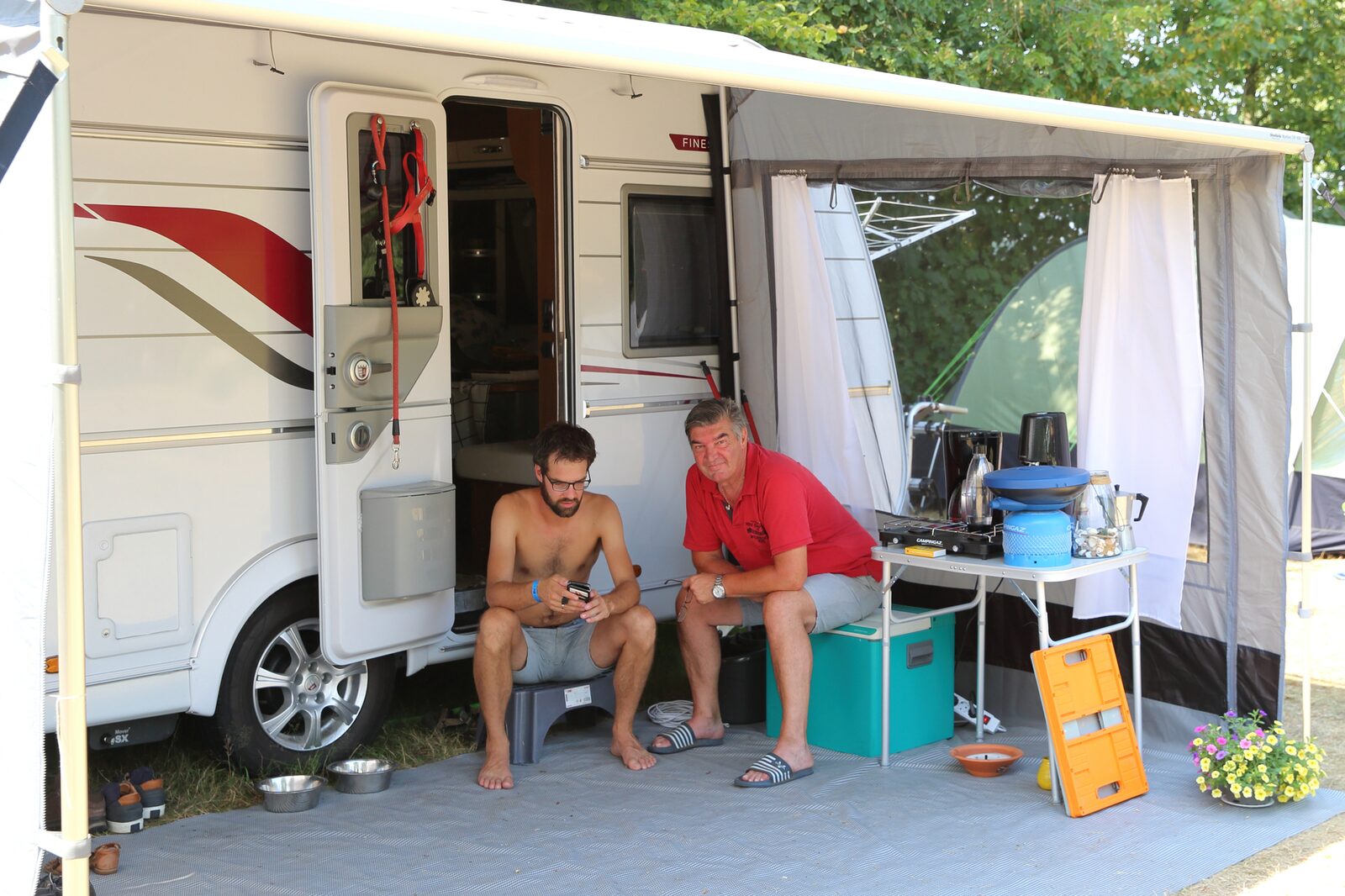 Camper pitch incl. 2 persons, excl. electricity