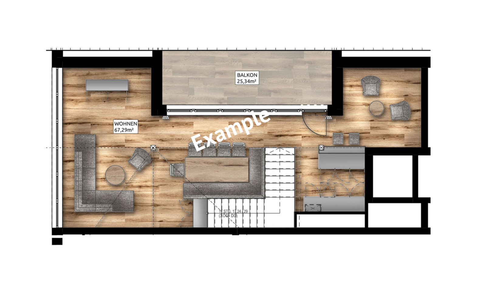 Familie Penthouse Appartement | 8+2 Pers.