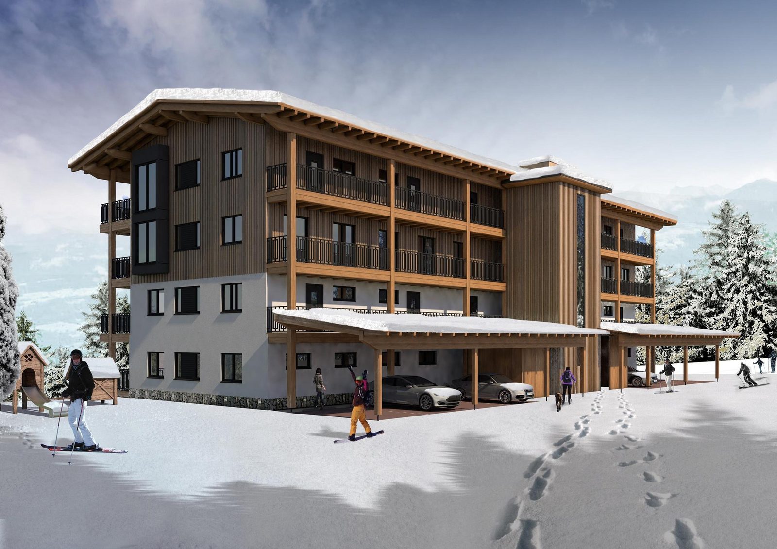 Active Apartment for 6