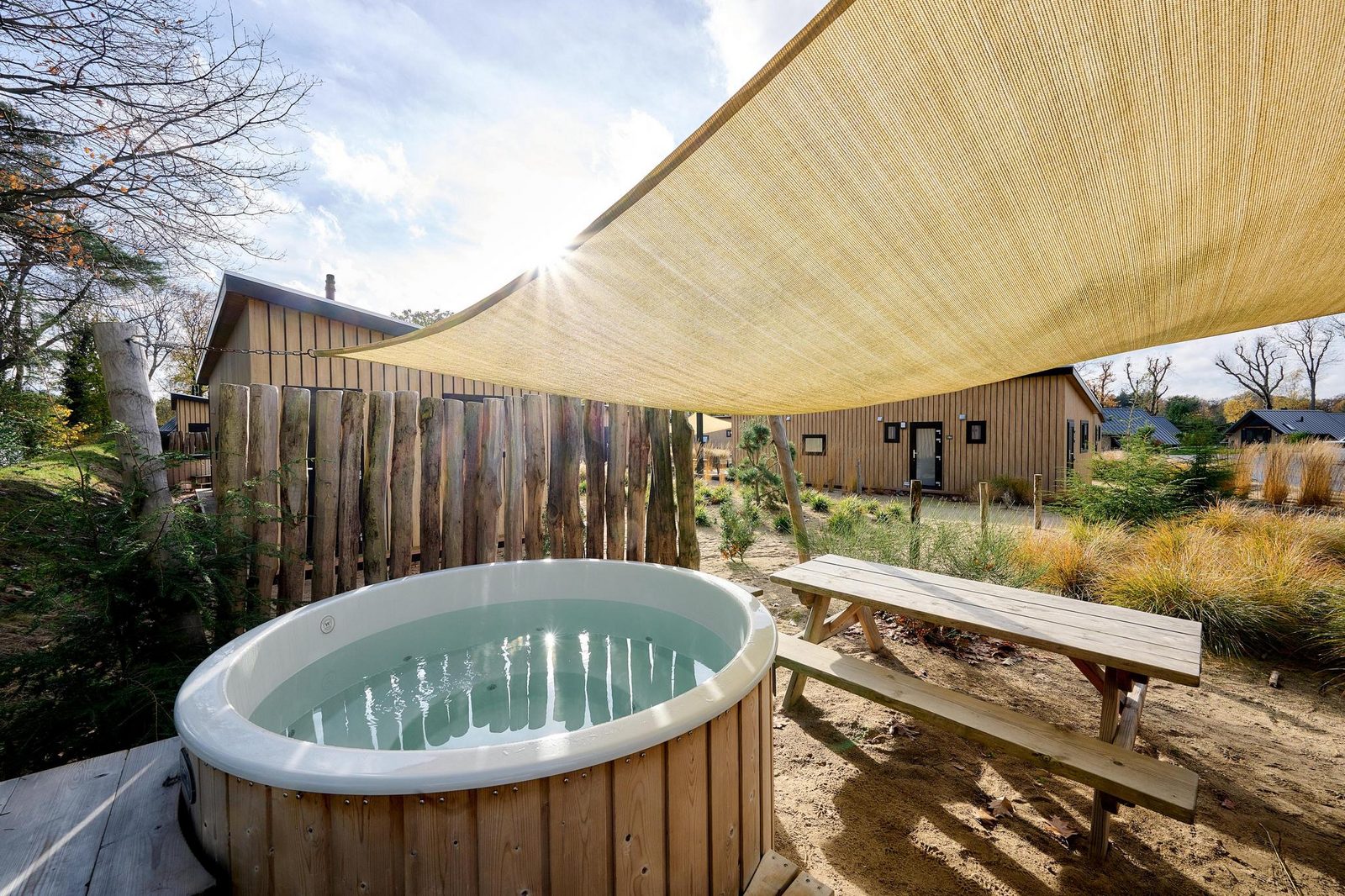 Sand-Lodge Jacuzzi | 4 Pers.