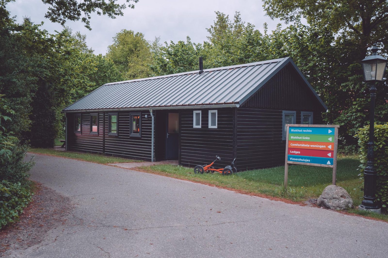 Group accommodation: combination of all holiday park accommodation options (230 people)