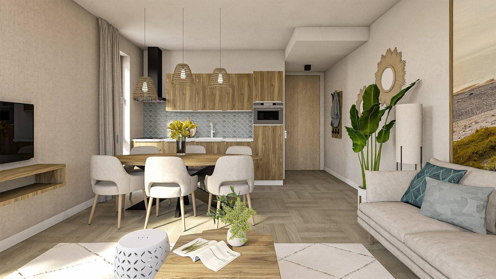 Strandappartement Type D | 6 personen
