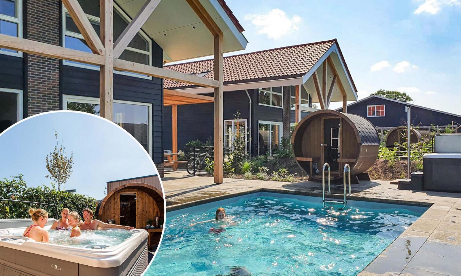 Villa für 10 Personen mit Schwimmbad und Wellnessbereich