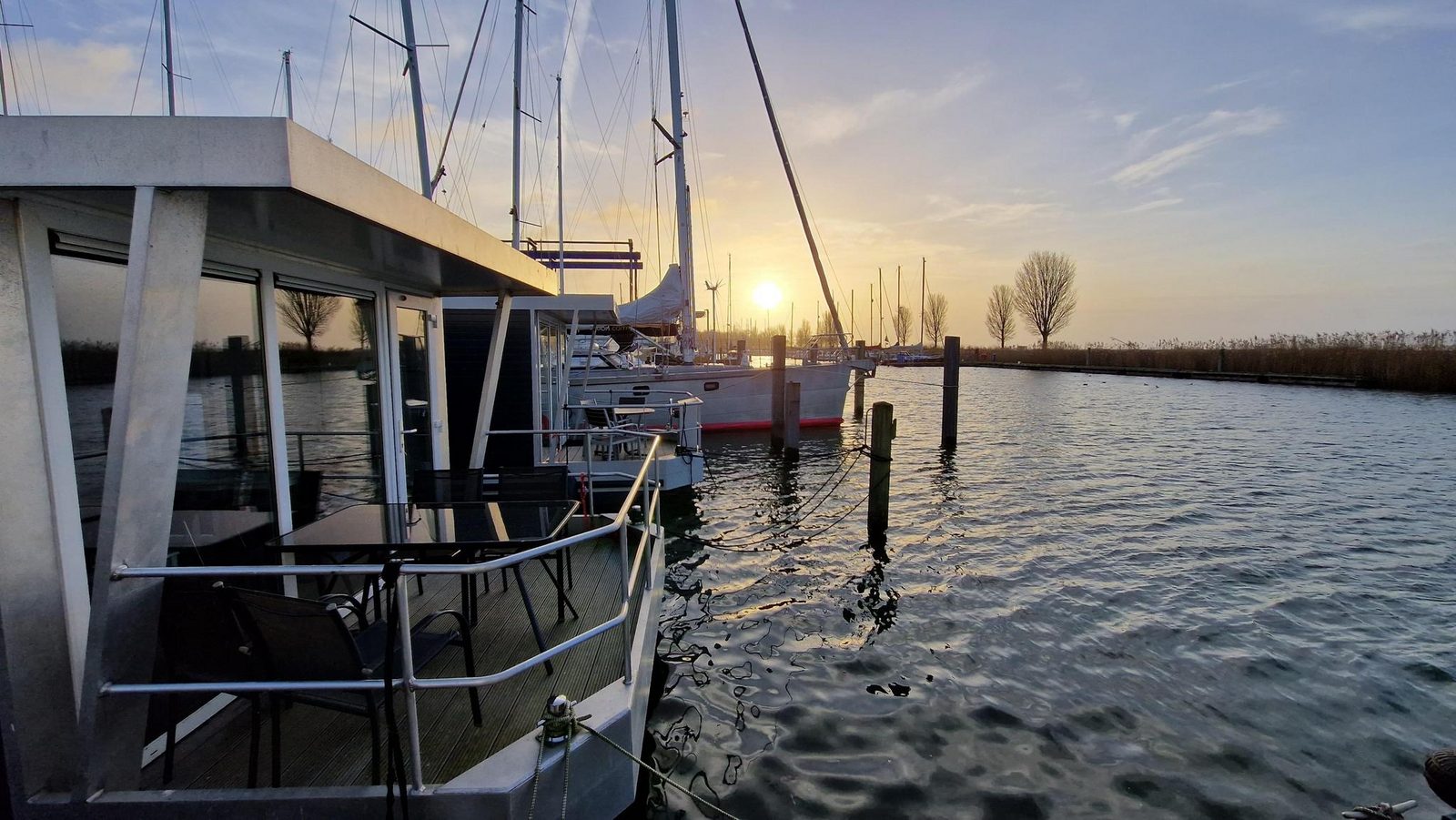 Havenlodge 6 Personen Deko-Jachthafen Lelystad