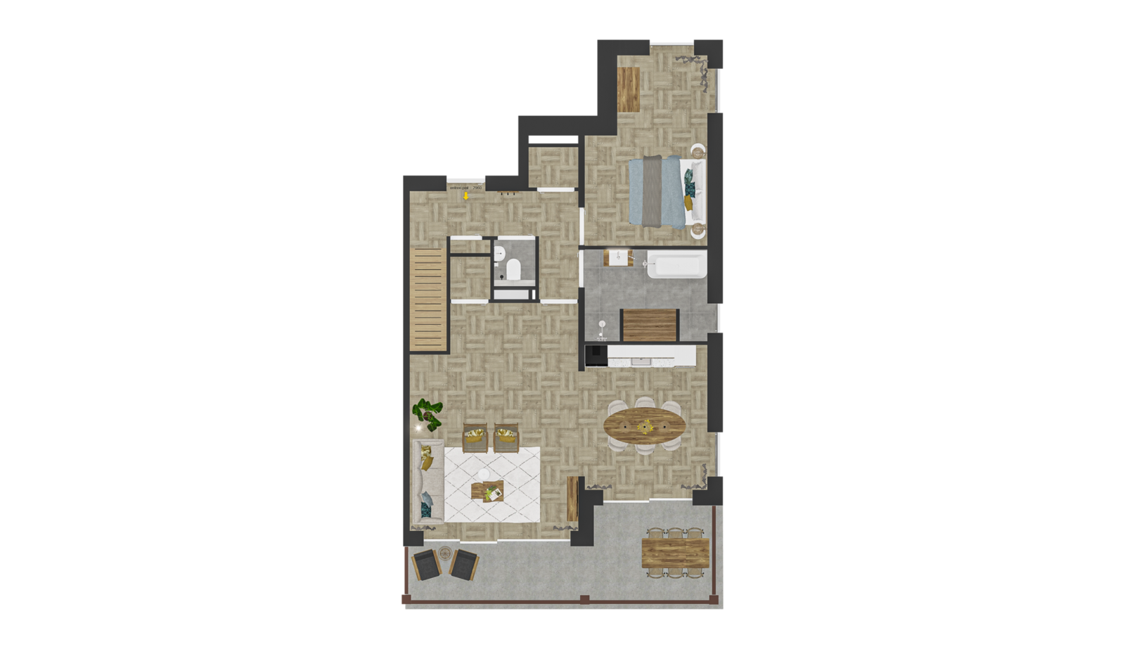 Beach apartment Type H | 6 persons