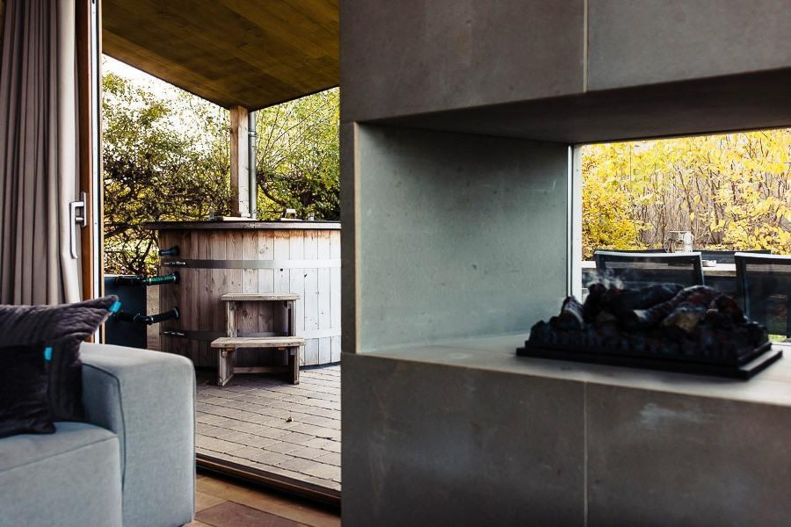 Landgoed St. Geertruid - Natuurloft® Lounge met hottub 
