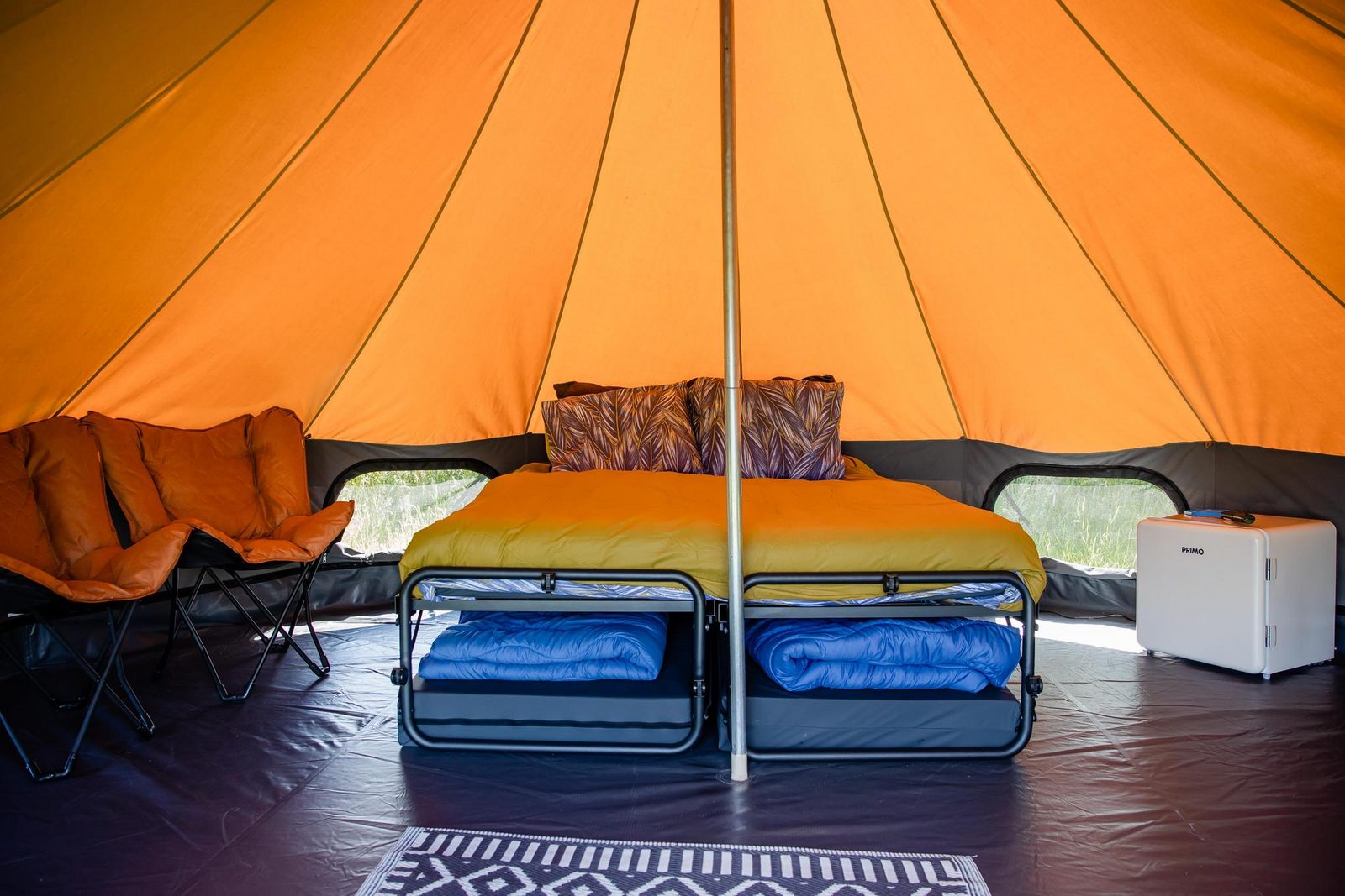 Glamping belltent 2/4-persoons