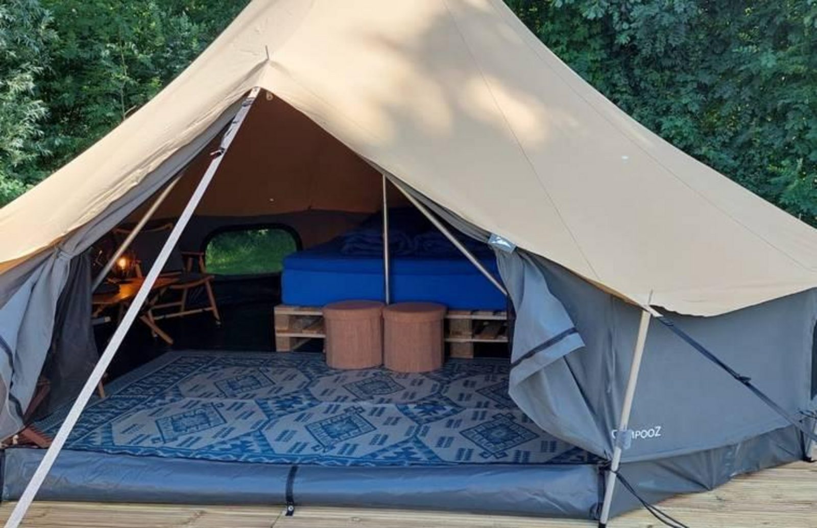 Luxe belltent 2-persoons