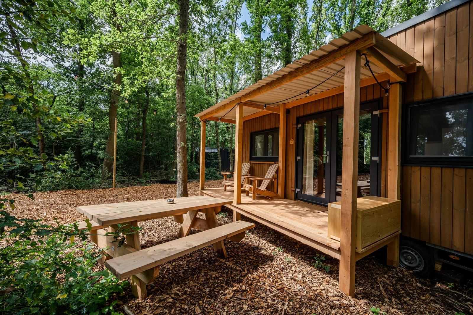 tweepersoons forest cabin drents friese wold