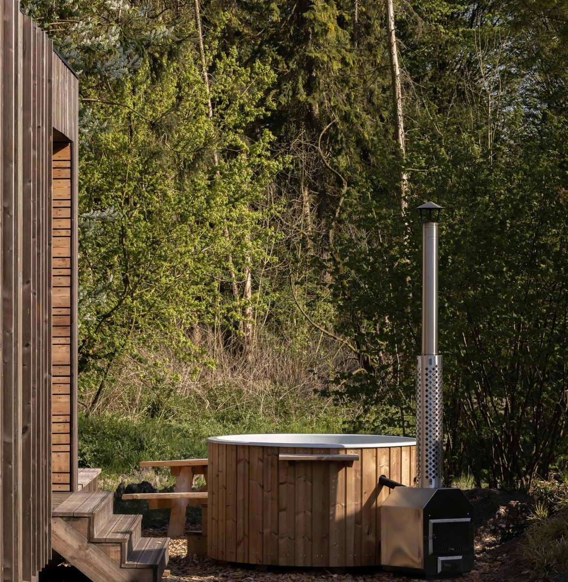 Lodge Hottub | 4 Pers. 