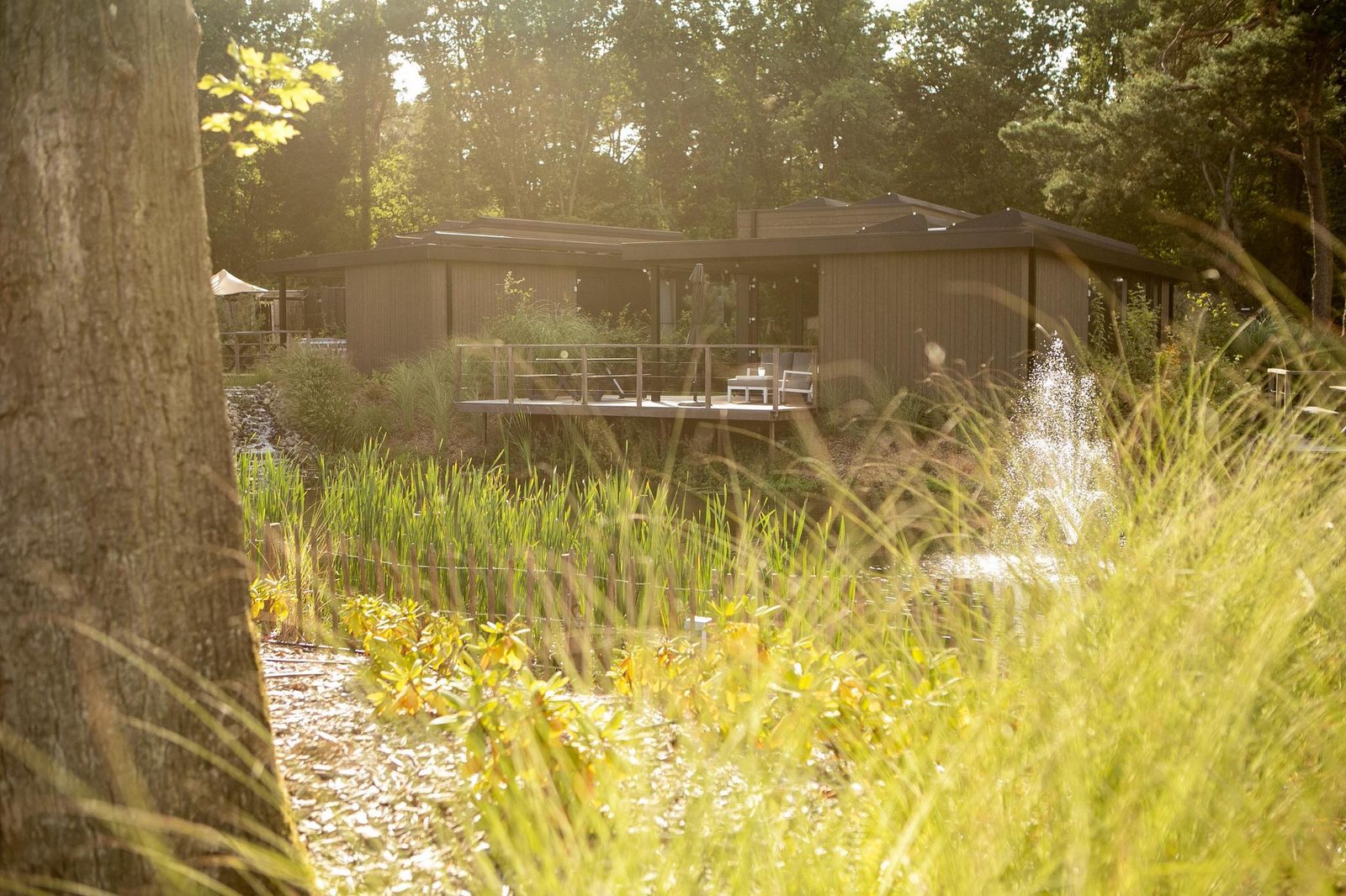 Luxe Lodge aan het water