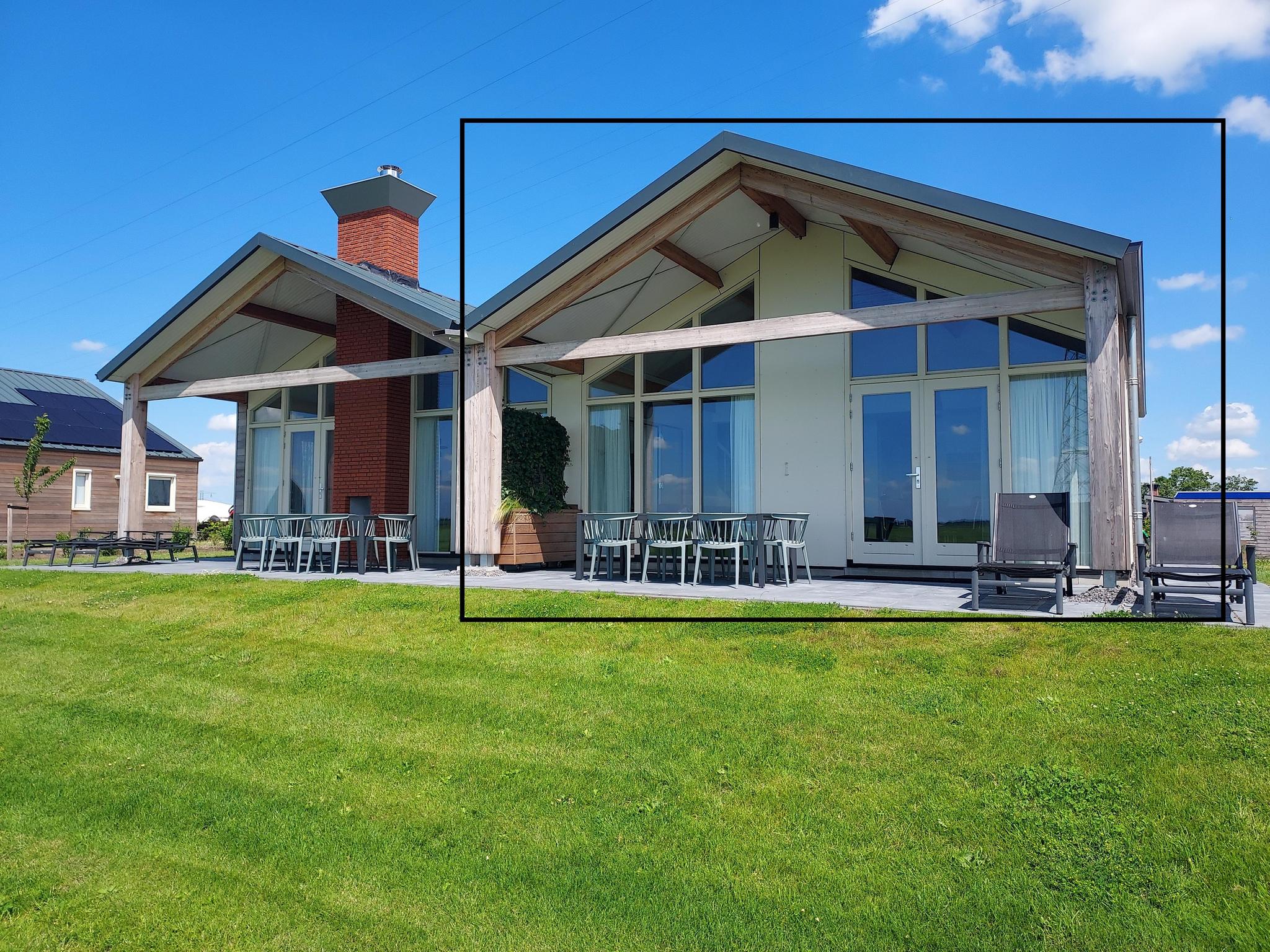 Verblijf in onze geschakelde Anker 8 bungalow met panoramisch weids uitzicht.