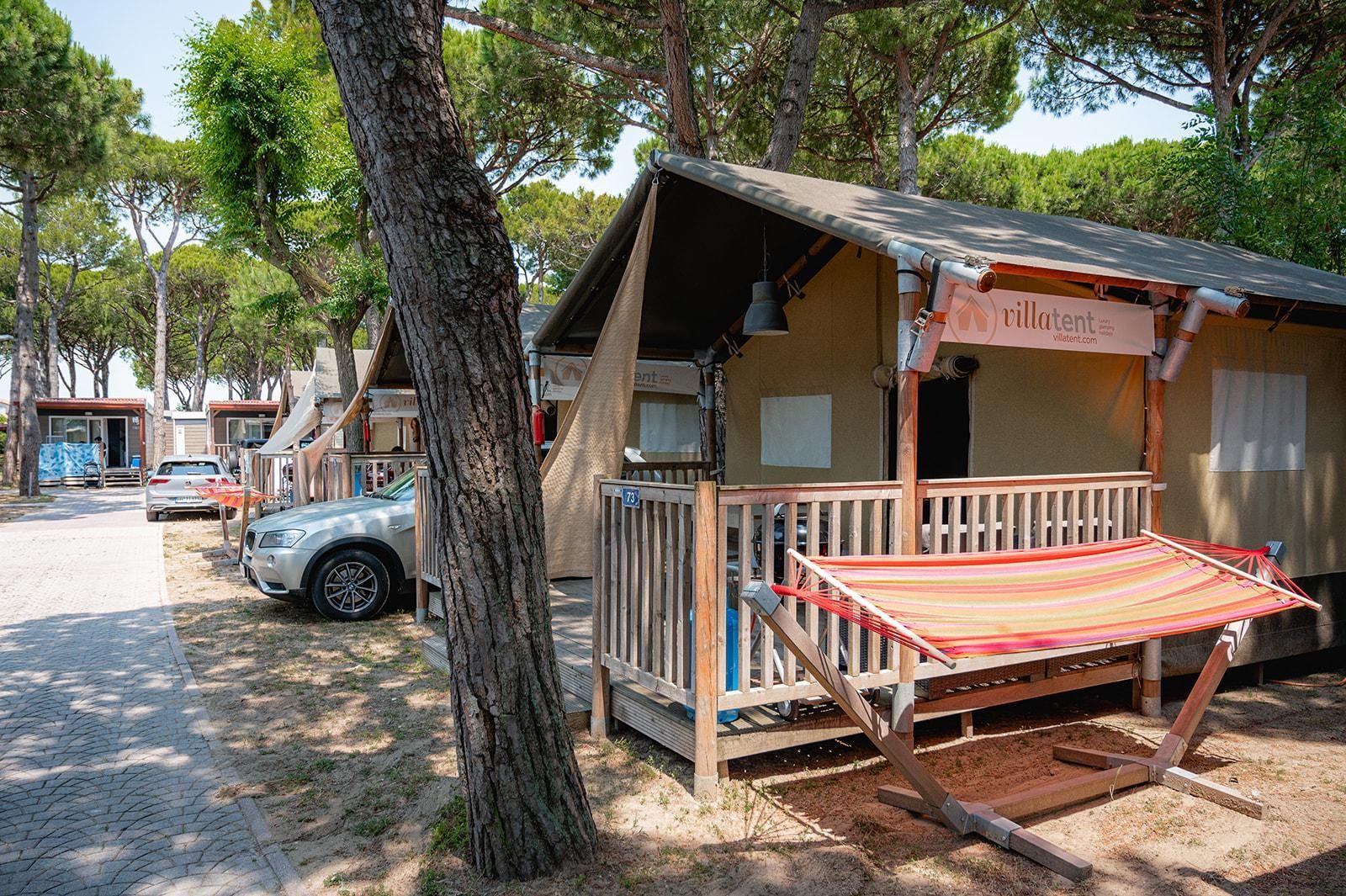 Camping village Cavallino | Villatent Luxe avec salle de bain privative 5 pers.