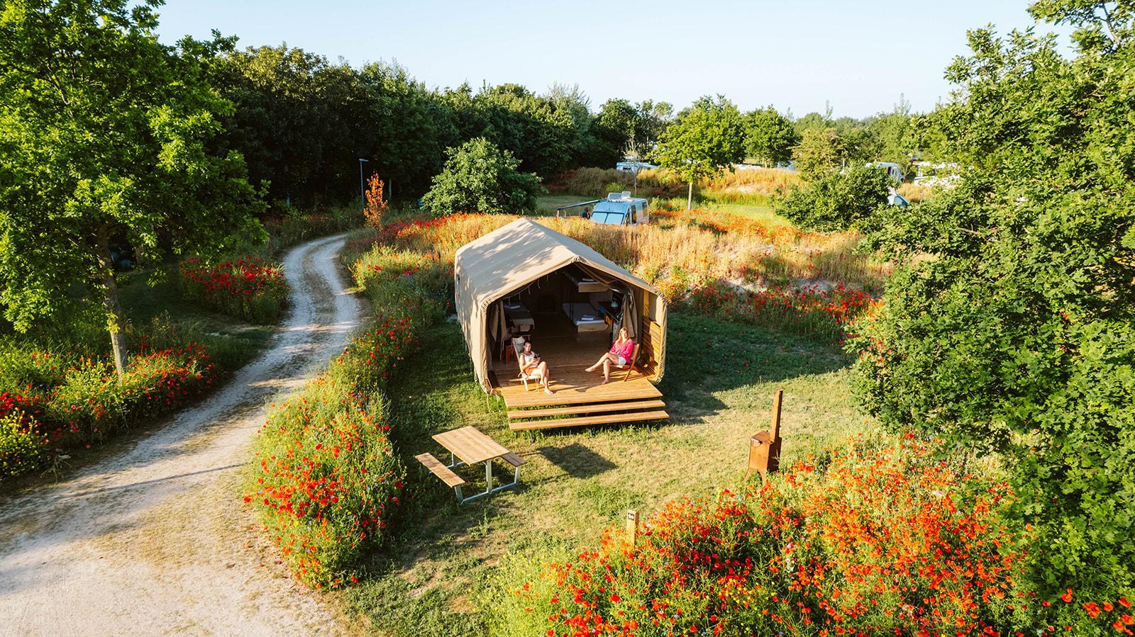 Einzigartiges Wikkelhouse-Campingzelt