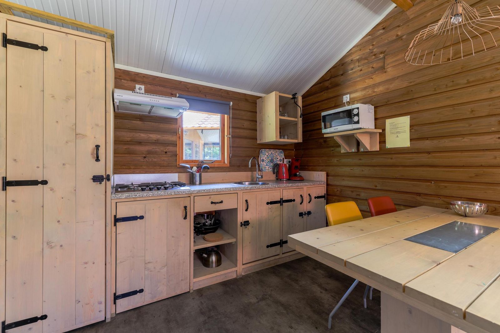 "Woody Plus"-Hütte für fünf Personen