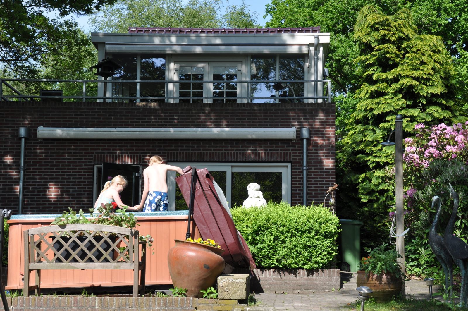 Vakantiehuis villa Vechtdal 2 met sauna en buitenspa