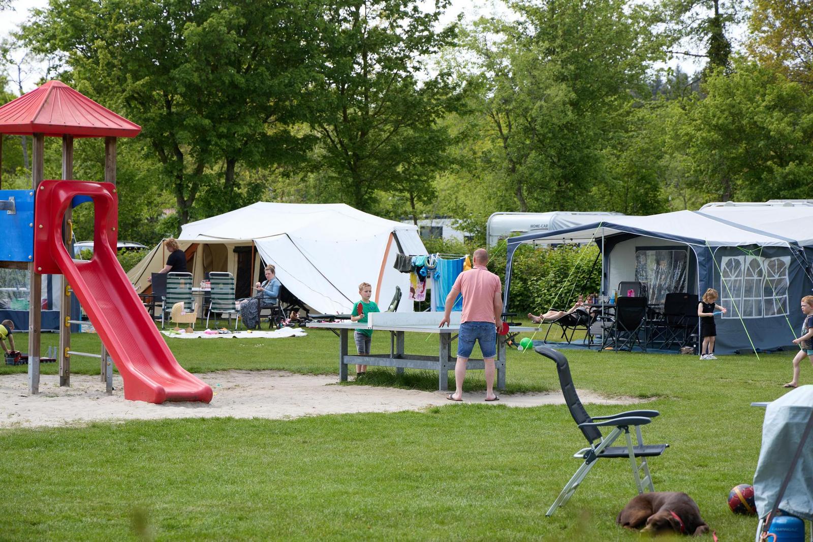 Hemelvaart kampeerplaats huren incl. late check out 20.00 uur.