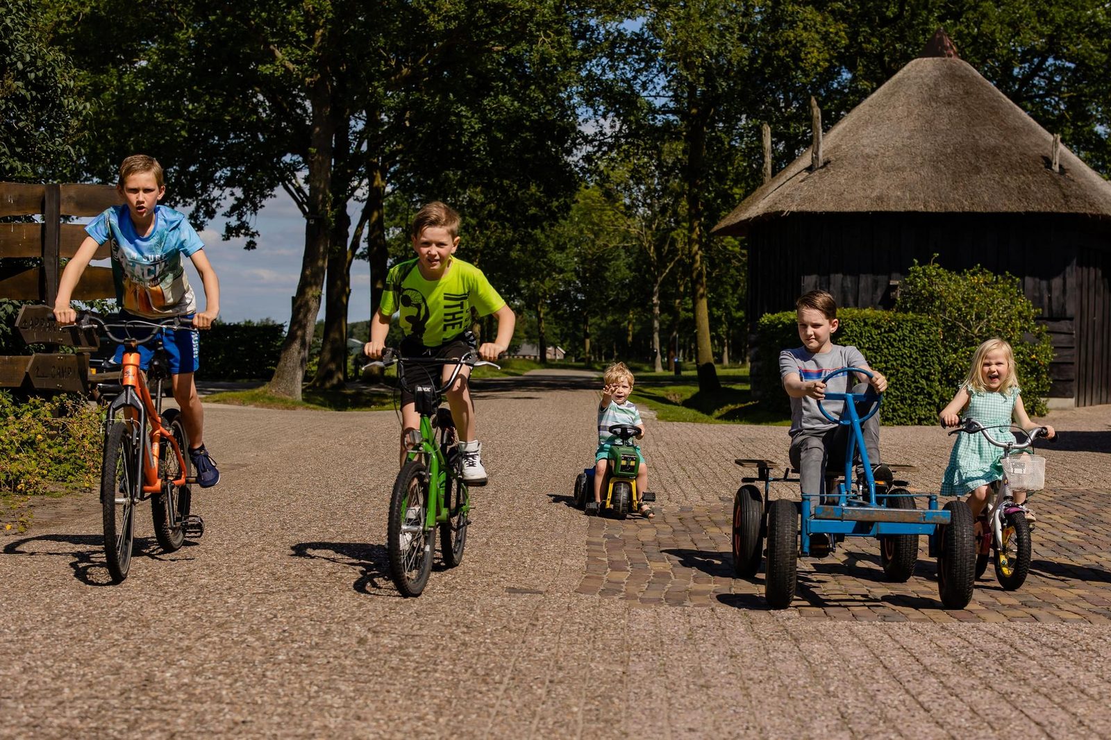 Comfort kampeerplaats 150m2 (autovrij)