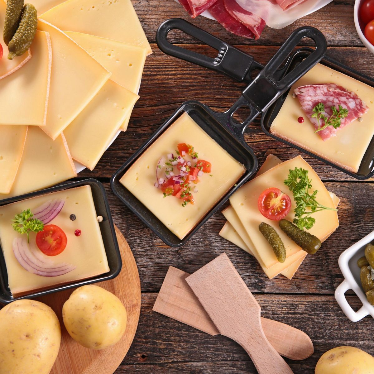 Raclette schotel - 2 persoons