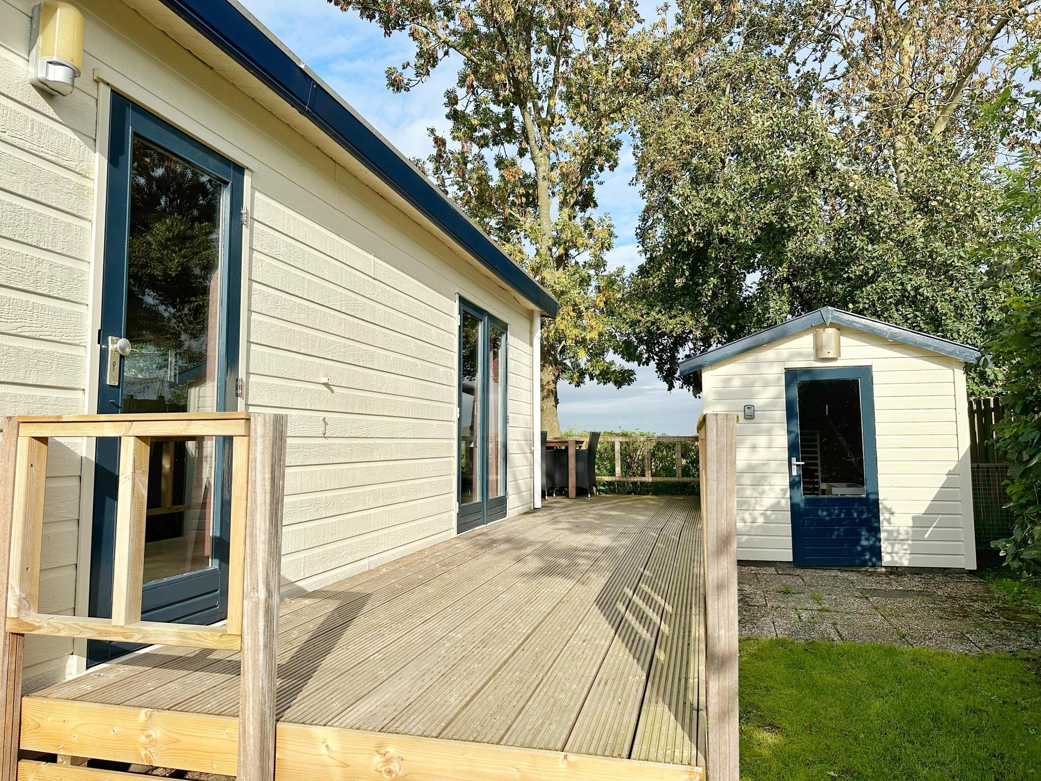 Chalet met drie slaapkamers met te gek uitzicht over de weiland