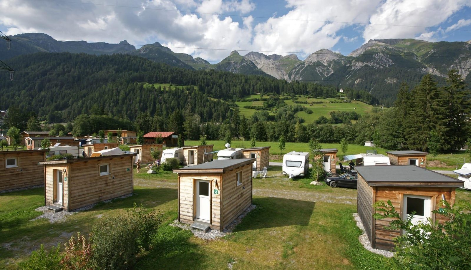 Camping pitch Valluga (incl. private sanitary facilities)