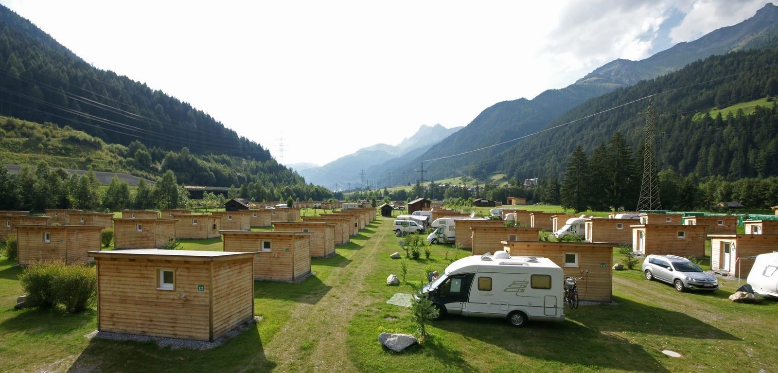 Camping pitch Valluga (incl. private sanitary facilities)