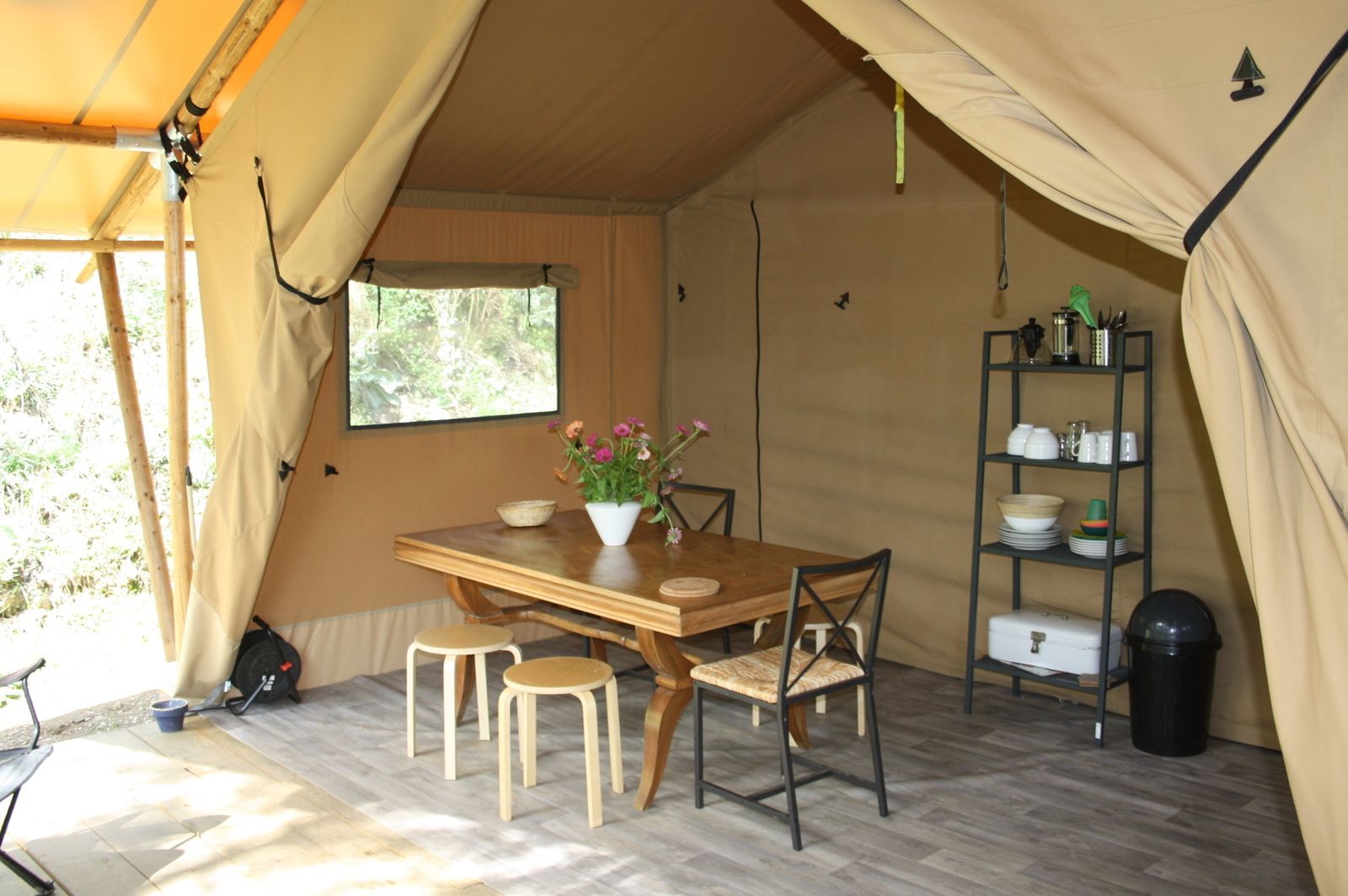 Cevenolse Mas Safaritent - kampeervakantie in Franse natuur