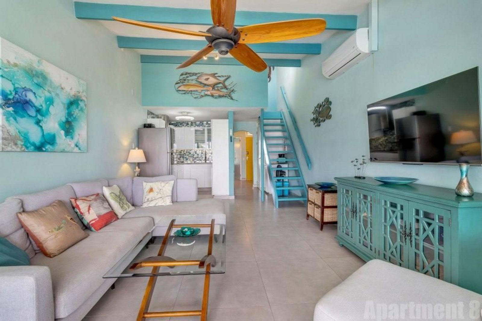 Bonaire Oceanfront 2-bedroom Apartment