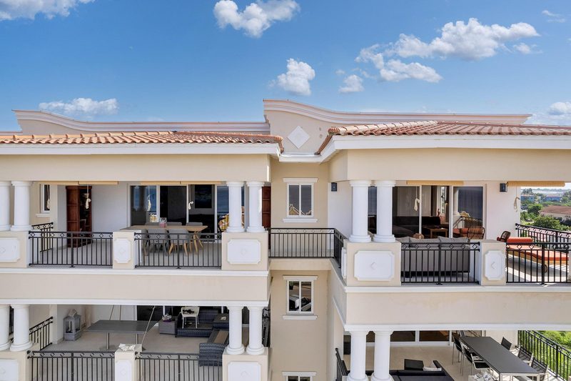 Penthouse Living Spaces With Private Balconies photo