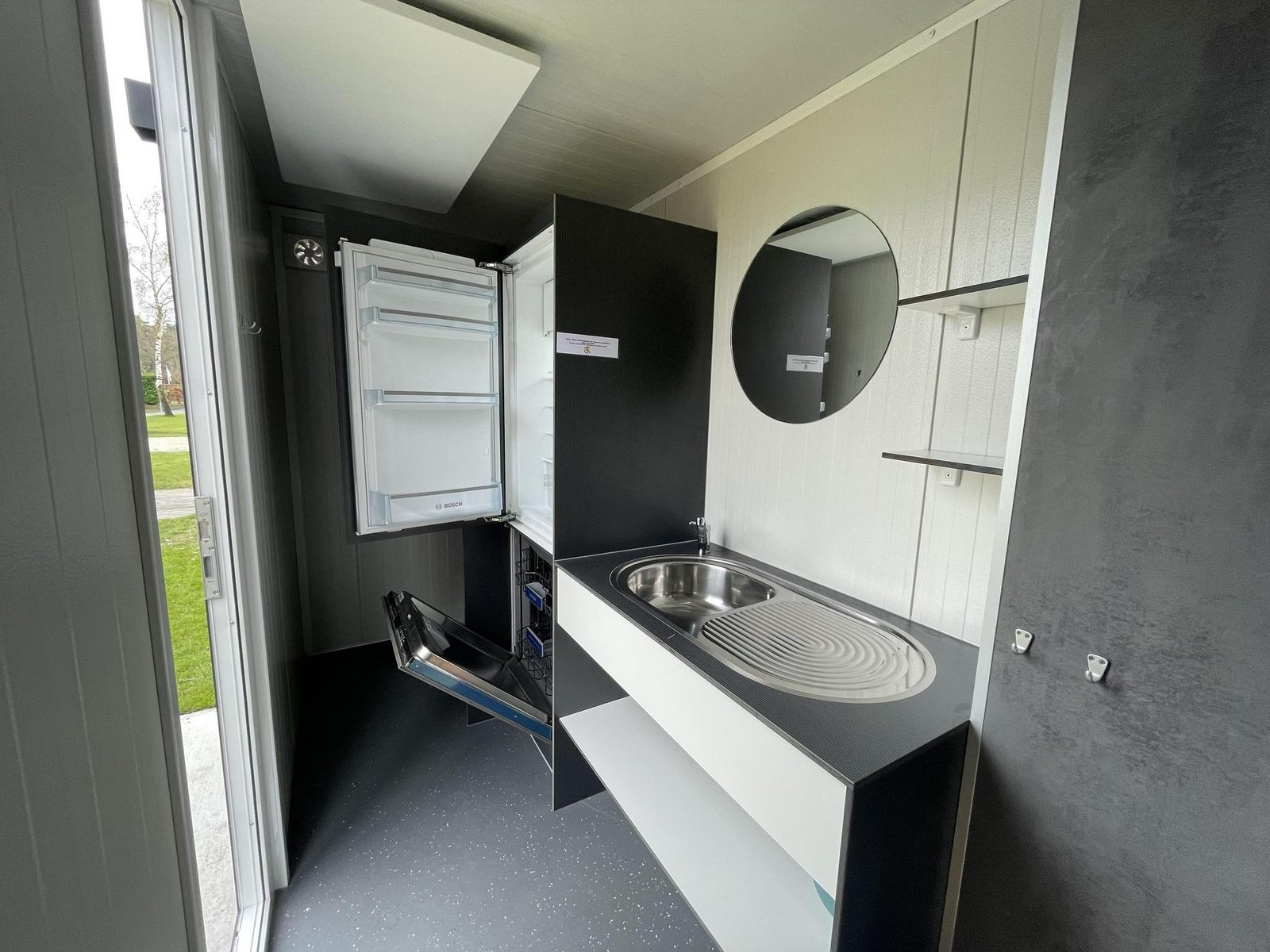 Camping pitch private sanitary luxe