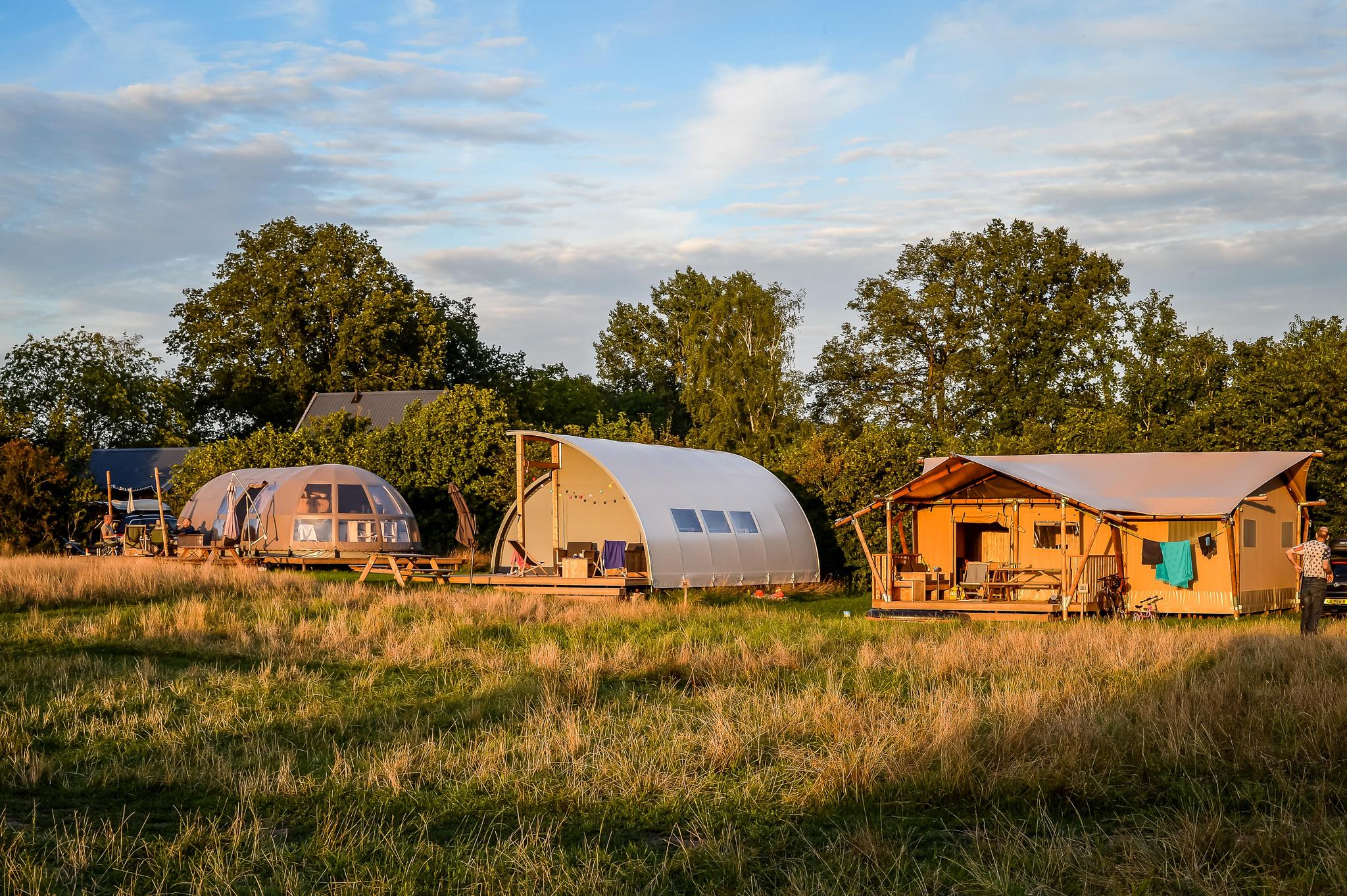 Casa di gruppo (6 tende di lusso glamping) I 32 persone