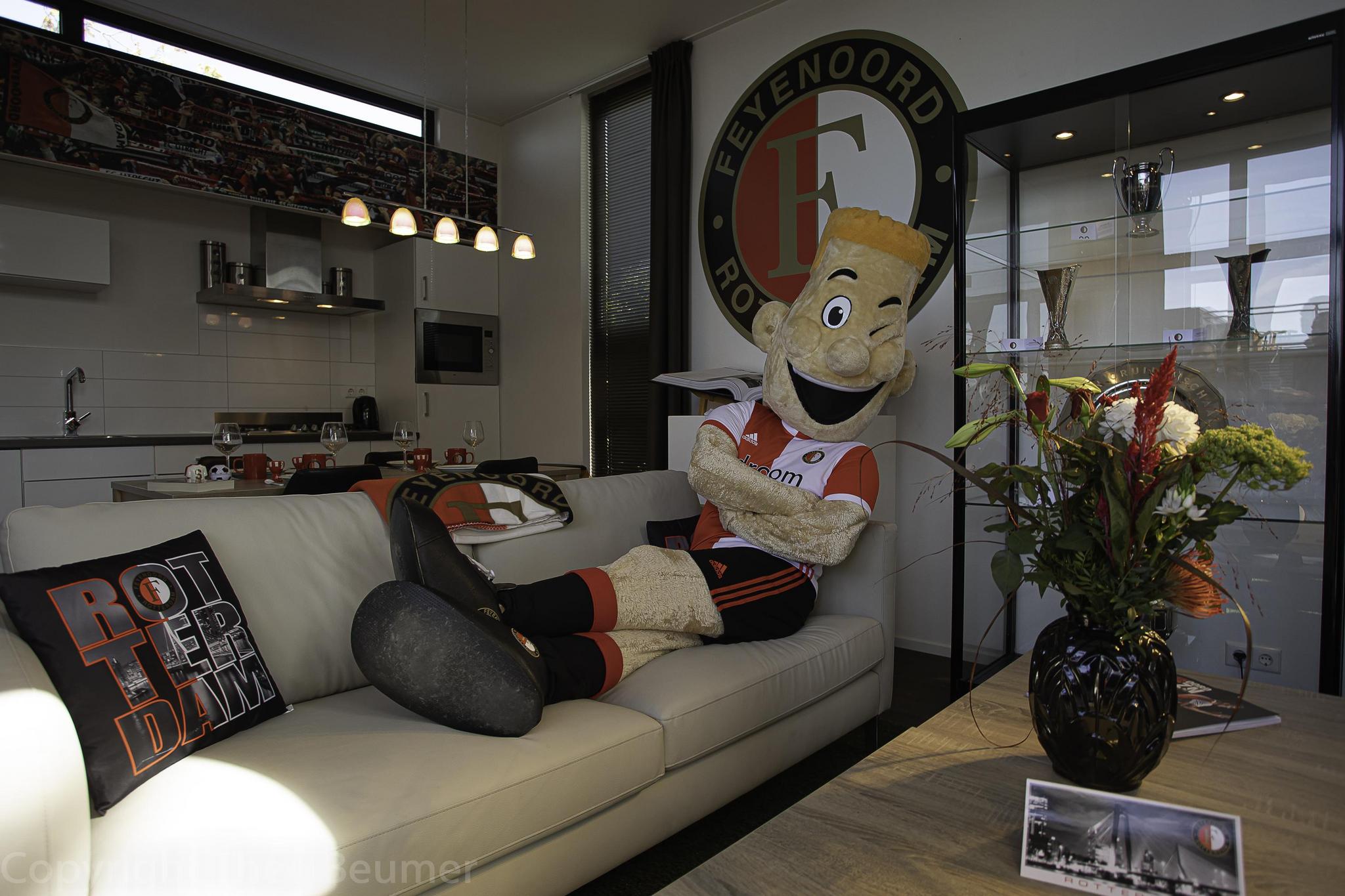 Accommodatie Bad Hoophuizen - Bijzondere accommodatie - Feyenoord vakantiehuis 4 - 4