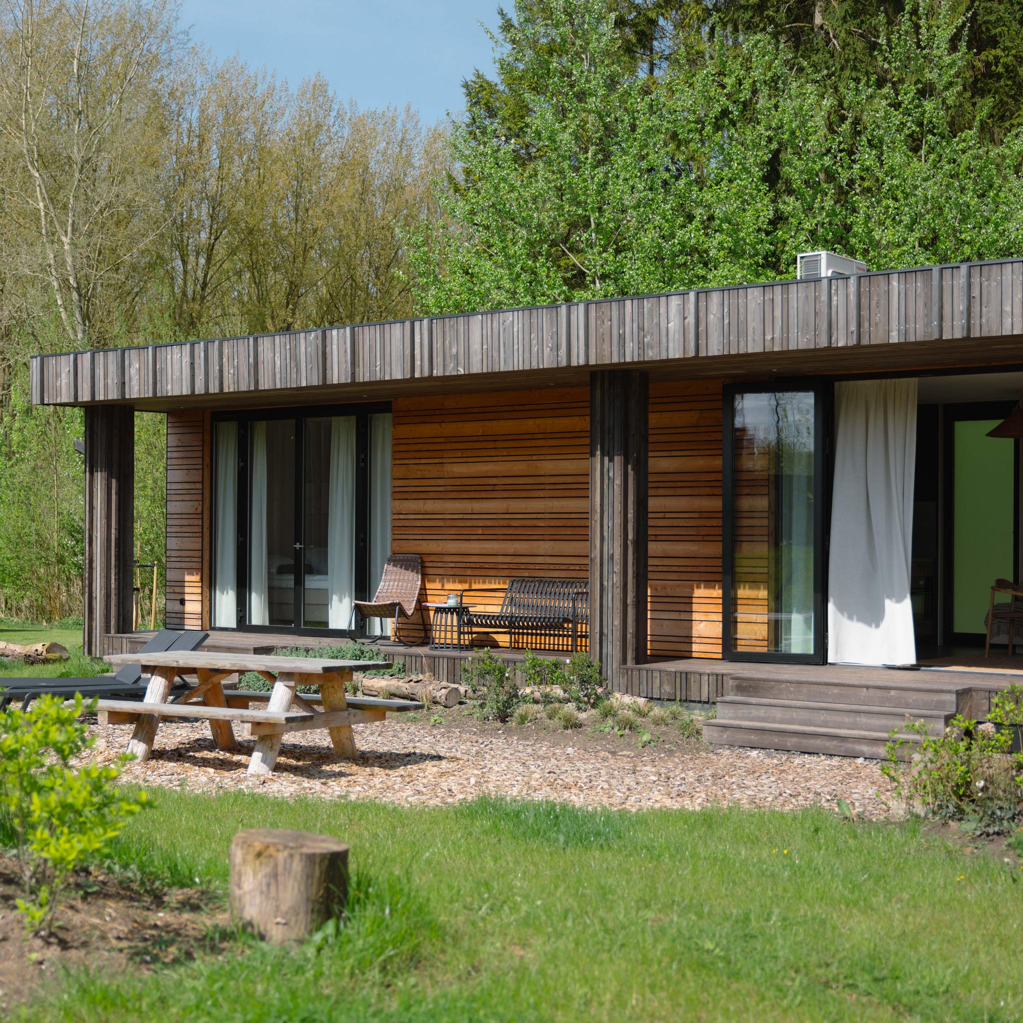 Lodge con vasca idromassaggio | 4 Pers.