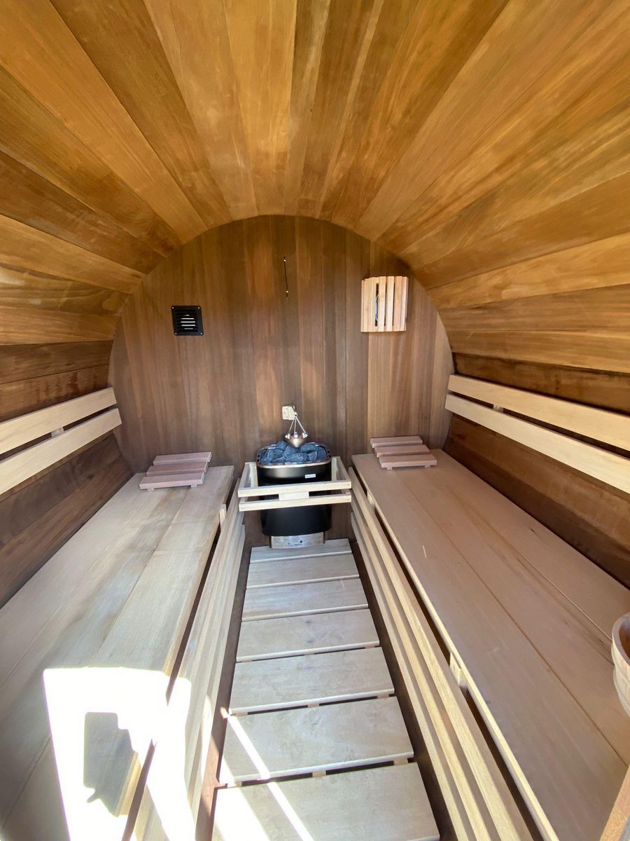 Luxe lodge voor 4 personen met sauna
