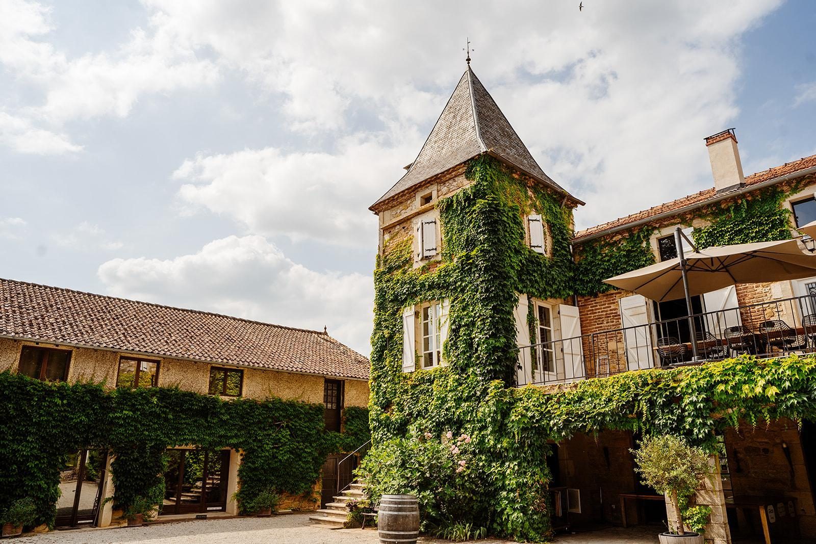 Chateau Prayssac - C vakantiehuis op wijndomein met zwembad  