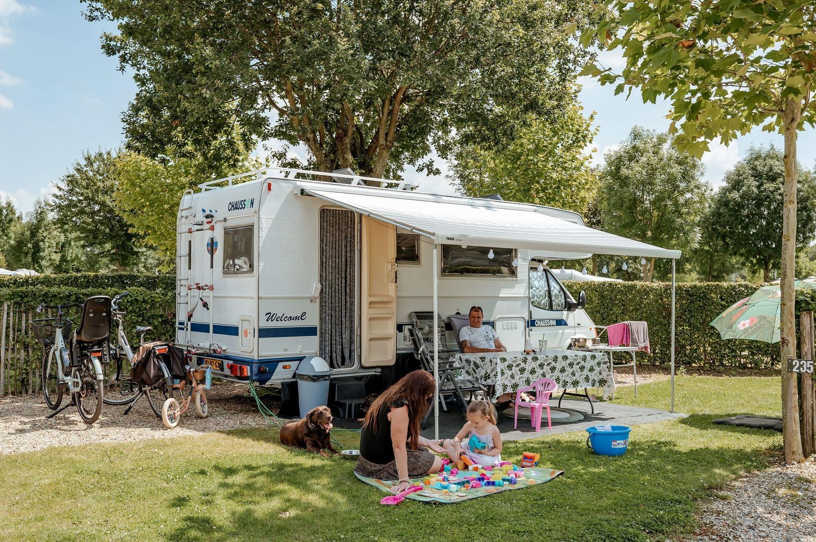 Motorhome pitches top