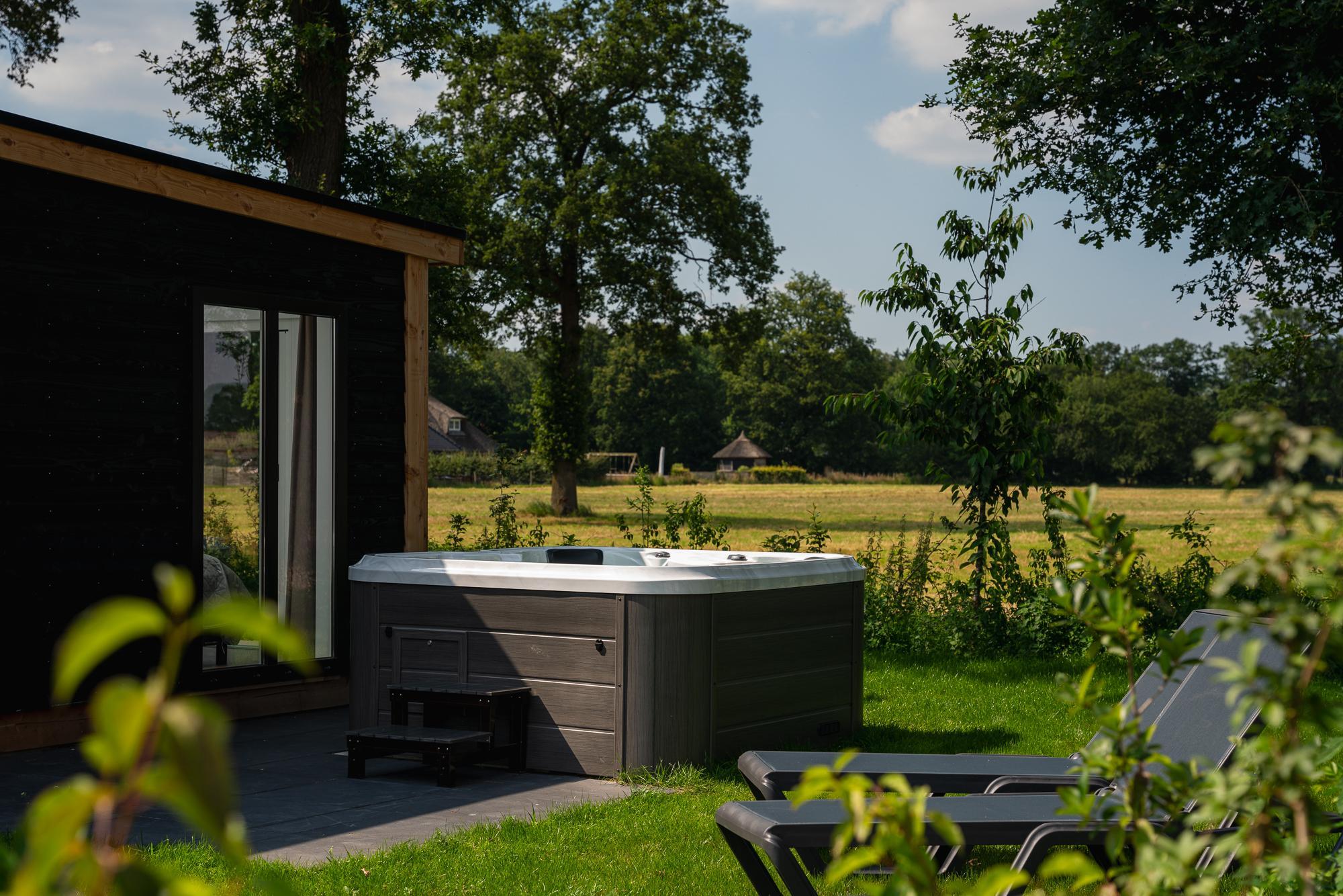Panorama Wellness Lodge | jacuzzi, sauna and sunshower | 2 persons