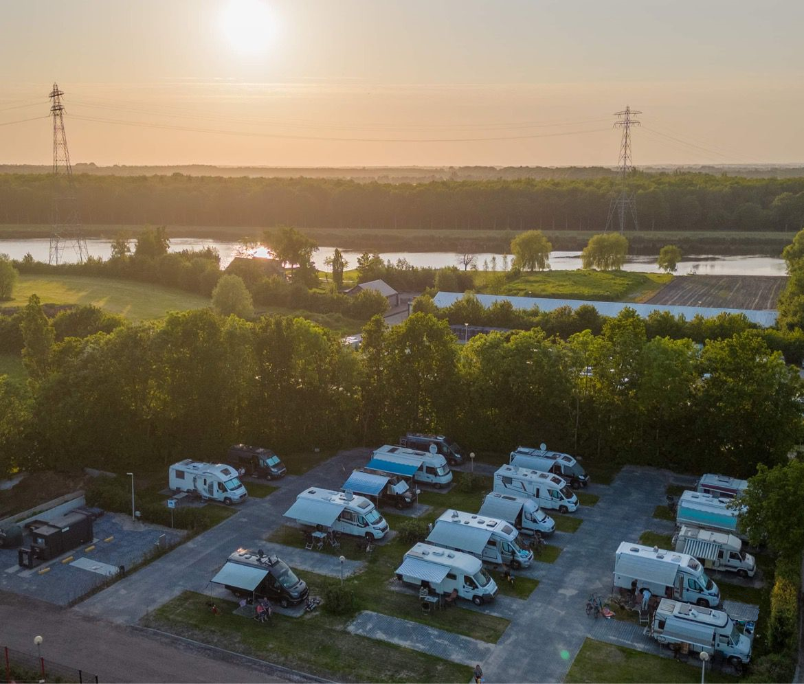 Area di sosta per camper