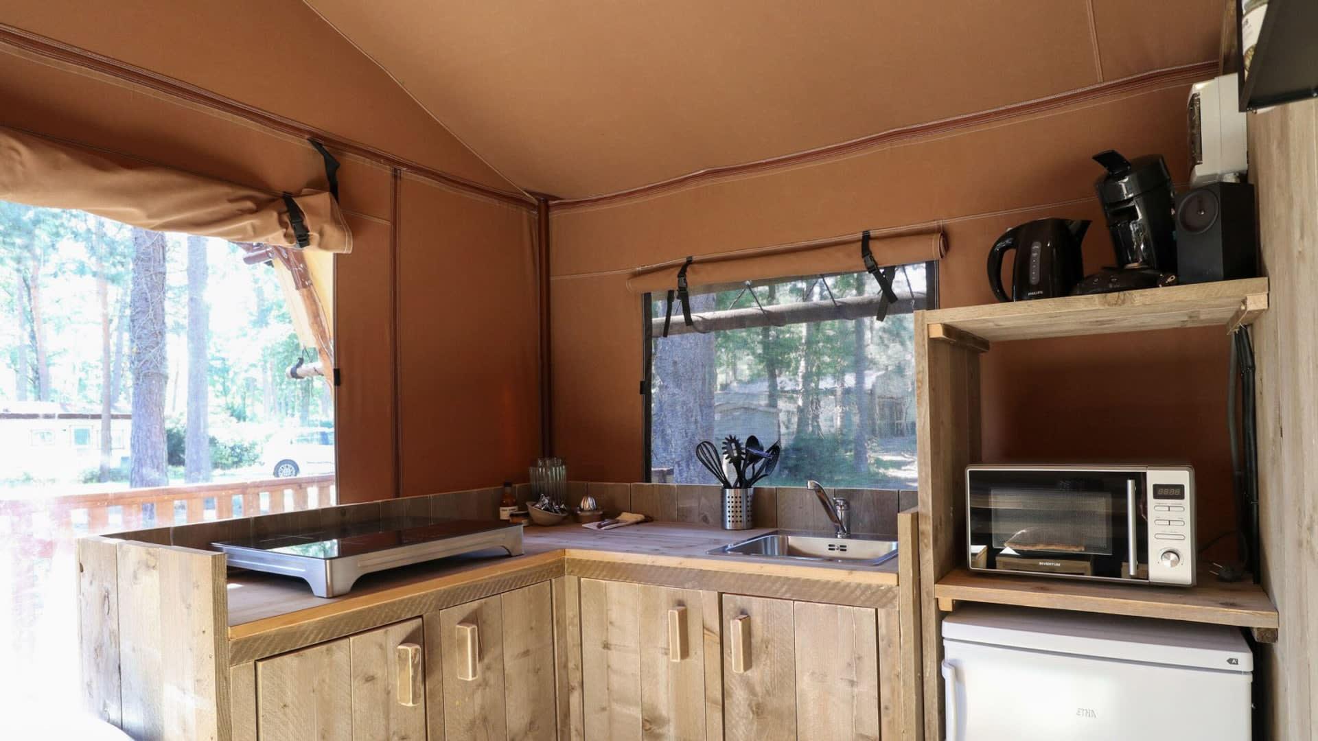 Accommodation Enkhuizer Strand - Glamping tent - Lodgetent 5 - 7