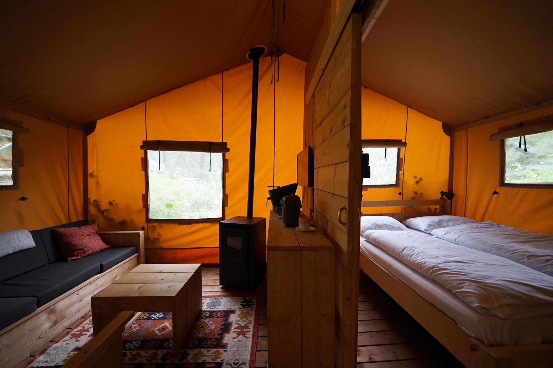 Unterkünfte De Zanding - Glamping-Zelt - Lodgetent 4 - 13